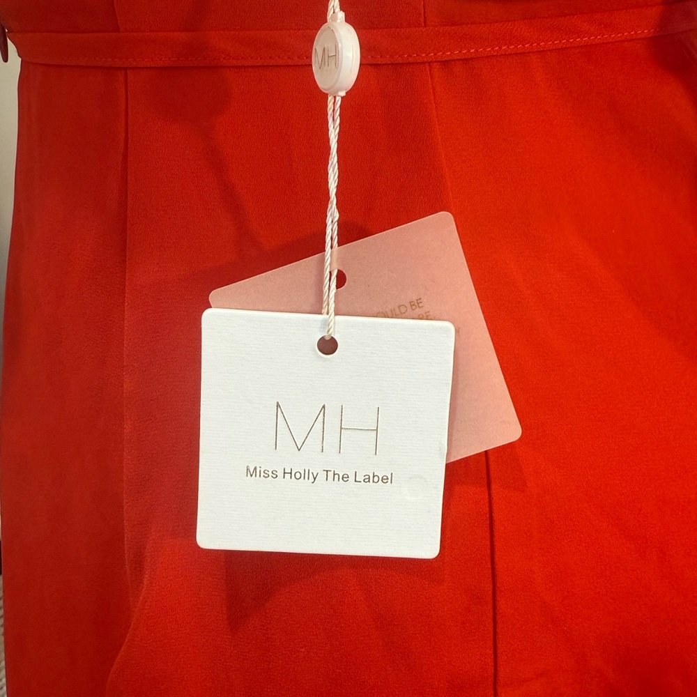 NWT Miss Holly The Label Dalia Red Gown - Picture 7 of 7